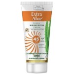 Крем солнцезащитный, Extra Aloe (Экстра алоэ) 100 мл SPF 45 для всей семьи