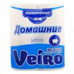 Полотенца бумажные, Veiro (Вейро) №2 арт. 3п22 Домашние двухслойные