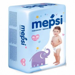 Подгузники-трусики, Mepsi (Мепси) 12-22 кг р. xl №38