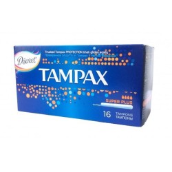 Тампоны, Tampax (Тампакс) №16 дискрит супер плюс с аппликатором