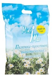 Пеленки одноразовые, Minimax (Минимакс) р. 60смх60см №5 универсал