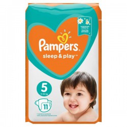 Подгузники, Pampers (Памперс) 11-16 кг р. 5 №11 слип энд плей джуниор