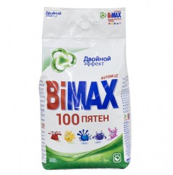 Порошок стиральный, Bimax (Бимакс) 6 кг 100 пятен автомат п/э пакет