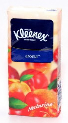 Платки носовые, Kleenex (Клинекс) №10 Арома нектарин