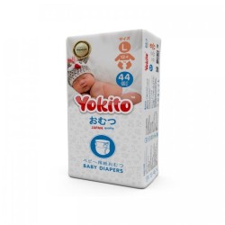 Подгузники на липучках, Yokito (Йокито) 12+ кг р. L №44