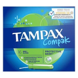 Тампоны, Tampax (Тампакс) №16 компак супер с аппликатором