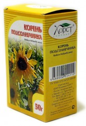 Подсолнечника корни, сырье 50 г №1