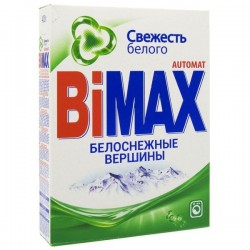 Порошок стиральный, Bimax (Бимакс) 400 г Белоснежные вершины автомат