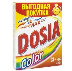 Порошок стиральный, Dosia (Дося) 400 г Автомат актив 3 колор