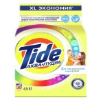 Порошок стиральный, Tide (Тайд) 4.5 кг Колор аква пудра детский для цветного белья и чувствительной кожи