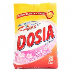 Порошок стиральный, Dosia (Дося) 1,8 кг Автомат 2 в 1