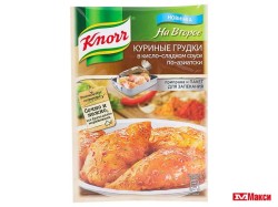 Приправа, Knorr (Кнорр) 28 г На Второе Куриные грудки в кисло-сладком соусе по-азиатски пакет