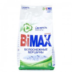 Порошок стиральный, Bimax (Бимакс) 3 кг Белоснежные вершины автомат