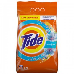 Порошок стиральный, Tide (Тайд) 6 кг 2 в 1 Ленор Тач оф Сент автомат