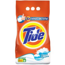 Порошок стиральный, Tide (Тайд) 6 кг белые облака