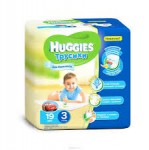 Подгузники-трусики для мальчиков, Huggies (Хаггис) 7-11 кг №19